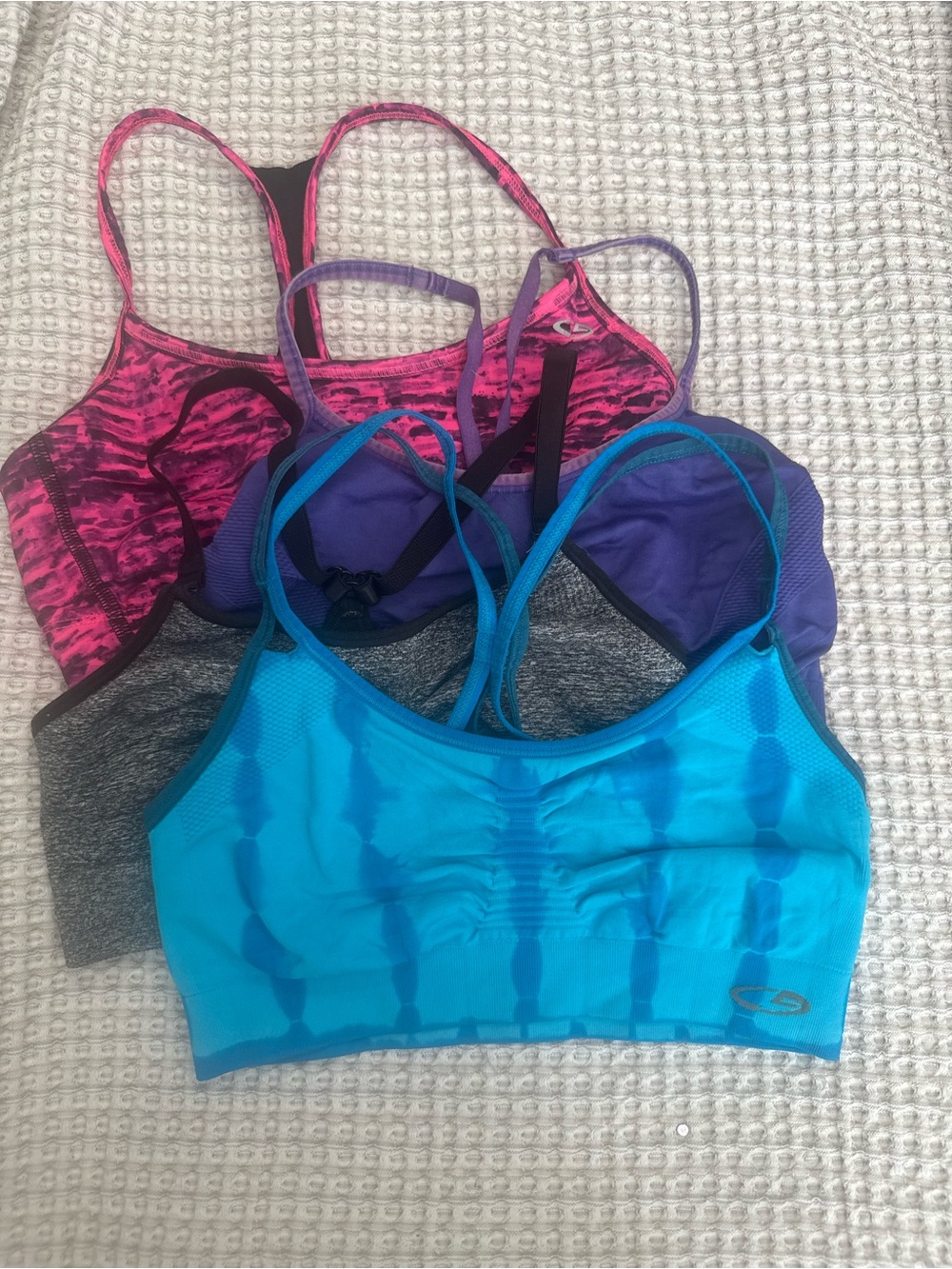 Women’s champion sports bra - set of 4, size small
